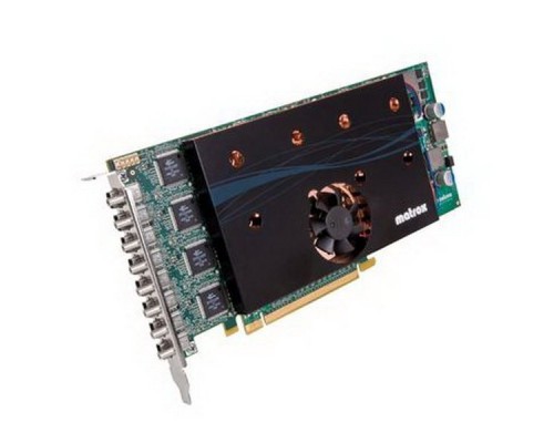 Видеокарта Matrox M9188 PCIe x16 (M9188-E2048F), PCI-Ex16, 2048MB, 8xMini DisplayPort, Max DP Res.- 2560x1600, Max DVI Res.- 1920x1200, Connector Adapters- 8xMini DisplayPort to DisplayPort, 8xDisplayPort to DVI, RTL