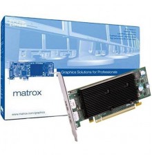 Видеокарта M9128 LP PCIe x16 (M9128-E1024LAF), PCI-Ex16, 1024MB, 2xDisplayPort, Low Profile Bracket, Max DisplayPort Res.per Output 2560x1600, Max DVI Res.per Output 1920x1200, RTL                                                                      