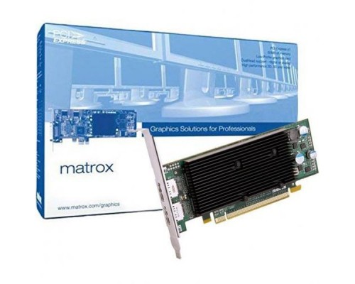 Видеокарта M9128 LP PCIe x16 (M9128-E1024LAF), PCI-Ex16, 1024MB, 2xDisplayPort, Low Profile Bracket, Max DisplayPort Res.per Output 2560x1600, Max DVI Res.per Output 1920x1200, RTL