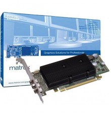 Видеокарта Matrox (M9138-E1024LAF) M9138 LP PCIe x16 (M9138-E1024LAF), PCI-Ex16, 1024MB, Low Profile Bracket, 3xMini DisplayPort, 3x Adapters Mini DP-DP, Max DisplayPort Res.per Output 2560x1600, Max DVI Res.per Output 1920x1200 RTL                  