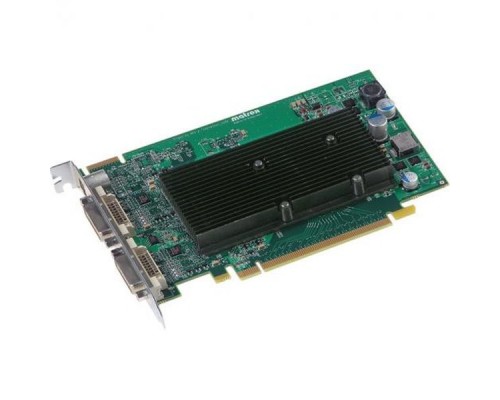 Видеокарта M9120 PCIe x16 (M9120-E512F),PCI-Ex16, 512MB, DDR2, Passive Cooling, 2xDVI-I, Adapters- 2xDVI to VGA, Max Digital Res.1920x1200, Max Analog Res.- 2048x1536, RTL