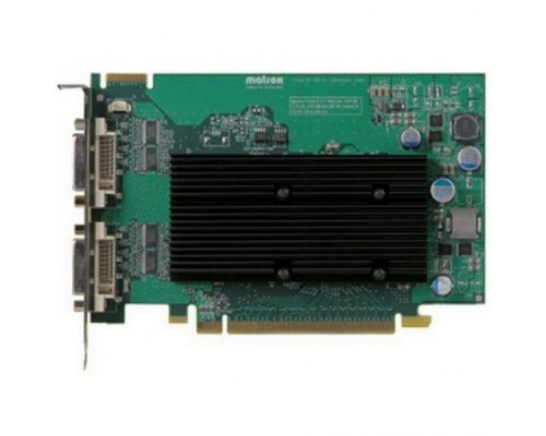 Видеокарта M9120 PCIe x16 (M9120-E512F),PCI-Ex16, 512MB, DDR2, Passive Cooling, 2xDVI-I, Adapters- 2xDVI to VGA, Max Digital Res.1920x1200, Max Analog Res.- 2048x1536, RTL