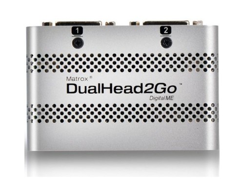 Разветвитель видеосигнала D2G-DP2D-MIF Dualhead2Go SE.  Dual digital (DVI-D) display support