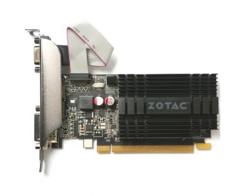 Видеокарта Zotac GT 710 Zone Edition, PCI Express, 1GB DDR3, 64 bit, DVI+HDMI+D-SUB, (ZT-71301-20L), RTL