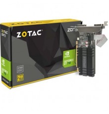 Видеокарта GT 710 Zone Edition, PCI Express, 2GB DDR3, 64 bit, DVI+HDMI+D-SUB, (ZT-71302-20L), RTL                                                                                                                                                        