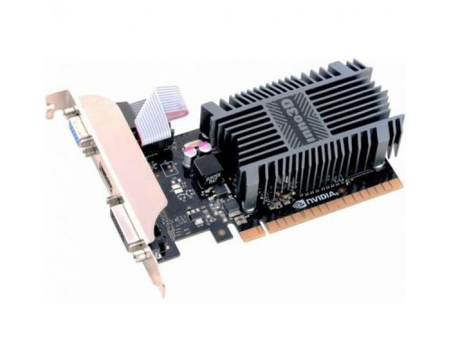 Видеокарта 2Gb PCI-E Inno3D GT 710 N710-1SDV-E3BX GFGT710, SDDR3, 64 bit, HDCP, VGA, DVI, HDMI, Retail