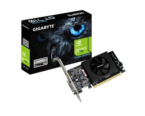 Видеокарта PCIE8 GT710 2GB GDDR5 GV-N710D5-2GL GIGABYTE