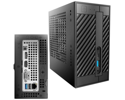 Платформа системного блока DESKMINI 110/B/BB, Socket 1151, Intel®H110, 2xDDR4-2400 SO-DIMM, D-SUB+HDMI+DP, 2xSATA3, 1xM.2, 2 Ch Audio, GLan, Wi-Fi ready, (1+2)xUSB2.0, (2+0)xUSB3.1, 1xUSB3.1 Type-C, miniSTX, RTL,