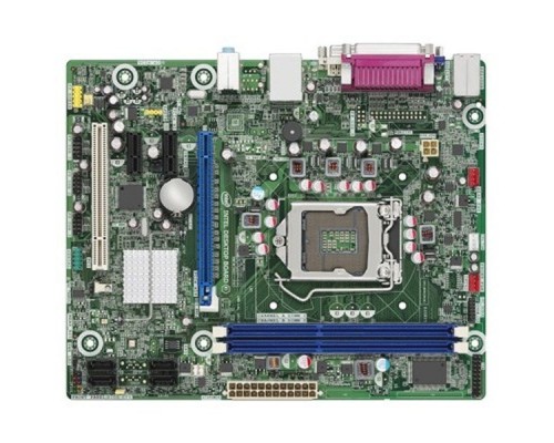 Материнская плата DH61CR S1155, Intel H61, 2*DDR3, GMA,1xPCIe 2.0x16, 2xPCIe 2.0x1, 1xPCI, 4xSATA-II, LAN, 5.1 HD,1xPS2 combo, DVI/D-Sub, LPT, 4xUSB 2.0, mATX, Bulk