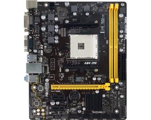 Материнская плата Biostar A320MD Pro, Socket AM4, AMD A320, 2xDDR4-2667, DVI-D, 1xPCI-Ex16, 2xPCI-Ex1, 4xSATA3(RAID 0/1/10), 8 Ch Audio, GLan, (2+4)xUSB2.0, (2+2)xUSB3.1, 2xPS/2, mATX, RTL,