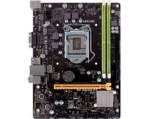 Материнская плата Biostar H110MGC, Socket 1151, Intel®H110, 2xDDR4-2133, D-SUB, 1xPCI-Ex16, 2xPCI-Ex1, 4xSATA3, 8 Ch Audio, GLan, (2+2)xUSB2.0, (2+1)xUSB3.0, 2xPS/2, mATX, RTL