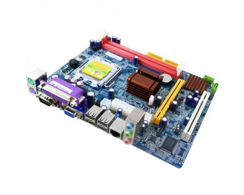 Материнская плата G31CEL2, Socket 775, Intel®G31+ICH7, 2xDDR2-800, D-SUB, 1xPCI-Ex16, 1xPCI, 4xSATA2, 1xIDE, 6 Ch Audio, Lan, (6+2)xUSB2.0, COM, mATX, RTL