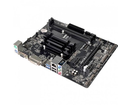 Материнская плата ASROCK J3355M, Intel® Dual-Core Celeron® J3355 (2.24 GHz), 2xDDR3-1866, D-SUB+DVI-D+HDMI, 1xPCI-Ex16, 2xPCI-Ex1, 2xSATA3, 8 Ch Audio, GLan, (2+5)xUSB2.0, (2+2)xUSB3.1, 2xPS/2, mATX, OEM