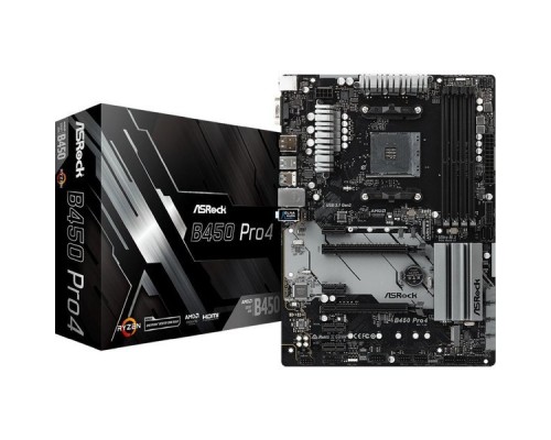 Материнская плата ASRock B450 PRO4