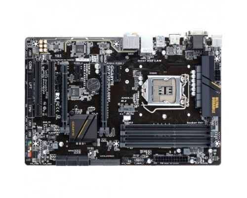 Материнская плата GIGABYTE GA-B150-HD3 DDR3, Socket 1151, Intel®B150, 4xDDR3-1600, D-SUB+DVI-D+HDMI, 2xPCI-Ex16, 2xPCI-Ex1, 2xPCI, 6xSATA3, 1xM.2, 1xSATA Express, 8 Ch Audio, GLan, (2+4)xUSB2.0, (4+2)xUSB3.0, 1xPS/2, ATX, RTL