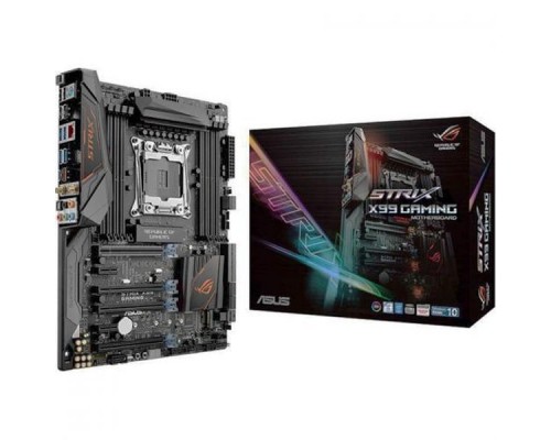 Материнская плата ASUS STRIX X99 GAMING S2011 X99 4xPCI-E GbLAN+WiFi+BT SATA RAID ATX 8DDR4 (RTL)