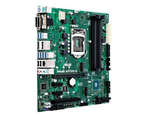 Материнская плата ASUS PRIME Q270M-C S1151 Q270 2xPCI-E Dsub+DVI+HDMI+DP GbLAN SATA RAID  MicroATX 4DDR4