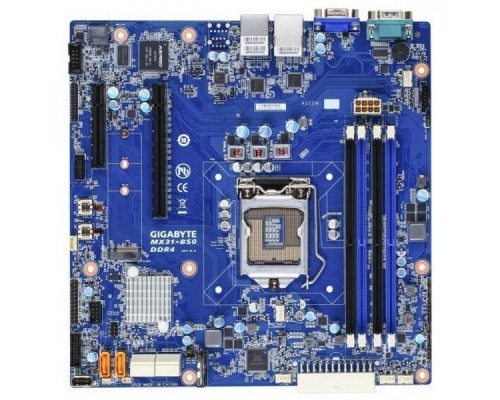 Материнская плата MX31-BS0 1.1C (GAX31BS0MR-00-G11C) microATX, Intel® Xeon® processors E3-1200 V6/V5, 4 x UDIMM slots, DDR4 2400MHz , 2 x GbE LAN ports, 6 x SATA III 6Gb/s , 1 x M.2 slot , RTL