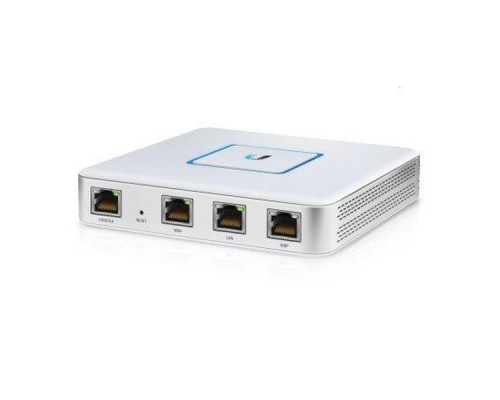 Межсетевой экран Ubiquiti  USG UniFi Security Gateway 1xWAN 3x10/100/1000Mbps