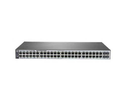 Коммутатор HPE 1820 48G Switch (48 ports 10/100/1000 + 4 SFP, WEB-managed, fanless) (repl. for J9660A)