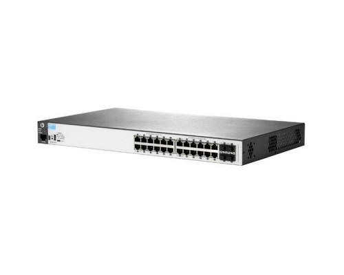 Коммутатор Aruba 2530 24G PoE+ Switch (24 x 10/100/1000 + 4 x SFP, Managed, L2, virtual stacking, PoE+ 195W, 19