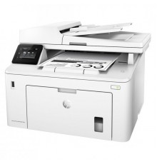 HP LaserJet Pro MFP M227sdn (p/c/s, A4, 1200dpi, 28ppm, 256Mb, 2 trays 250+10, Duplex, ADF 35 sheets, USB/Eth, Flatbed, white, Cartridge 1600 pages in box, 1 warr, repl. CF486A)                                                                         