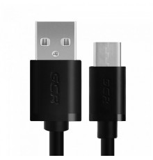 Кабель Greenconnect  1.0m USB 2.0,  AM/CM, черный, 28/28 AWG , экран, армированный, морозостойкий Greenconnect  1.0m USB 2.0,  AM/CM, черный, 28/28 AWG , экран, армированный, морозостойкий                                                              