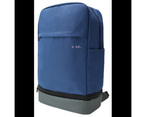 Рюкзак KREZ BP05 backpack , classic, 15.6, blue/grey, nylon