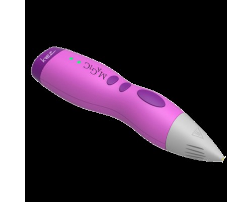 3D-ручка KREZ Magic P3D10 фиолетовый