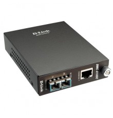 D-Link DMC-810SC Медиаконвертер с 1 портом 1000Base-T и 1 портом 1000Base-LX с разъемом SC для одномодового оптического кабеля (до 10 км)                                                                                                                 