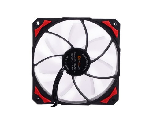 Вентилятор ID-Cooling PL-12025-R Red LED/PWM