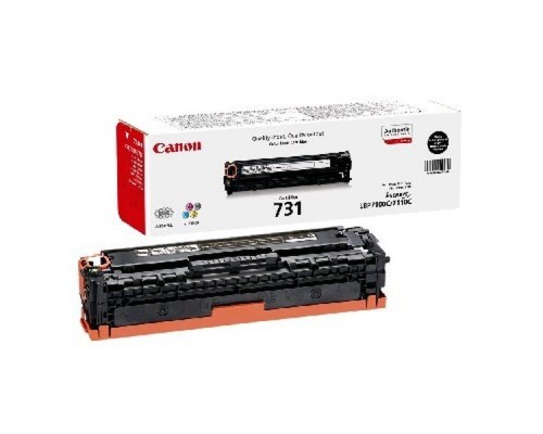 Картридж CANON 731H BK черный, увеличенной емкости Картридж CANON 731H BK черный, увеличенной емкости