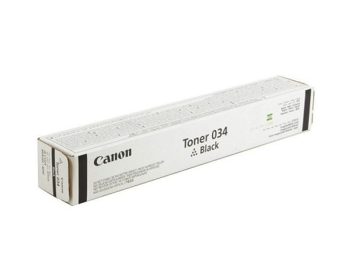 Тонер CANON 034 BK чёрный