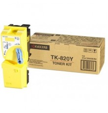Тонер-картридж TK-820Y 7 000 стр. Yellow для FS-C8100DN                                                                                                                                                                                                   