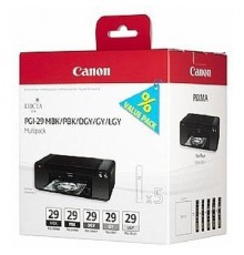 Набор картриджей CANON PGI-29 MBK  многоцветный,  6  картриджей                                                                                                                                                                                           