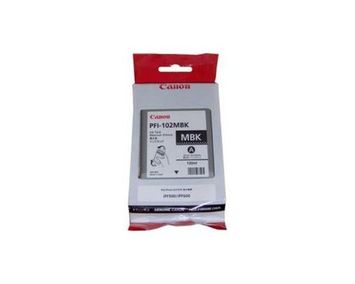 Картридж CANON PFI-102 MBK матовый черный