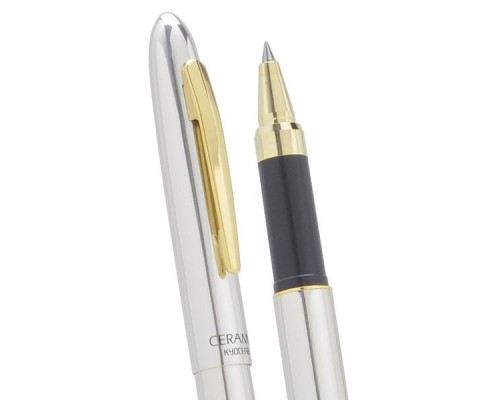 Ручка керамическая Kyocera, Ceramic pen KC-10A silver