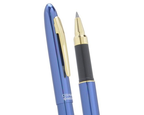 Ручка керамическая Kyocera, Ceramic pen KC-10A blue