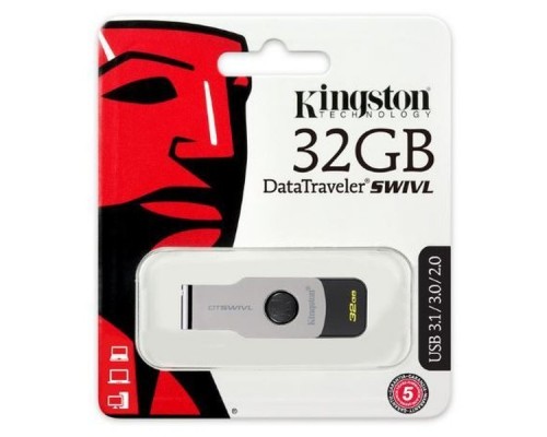 Флэш-диск USB 3.0 32Gb Kingston DataTraveler SWIVL DTSWIVL/32GB