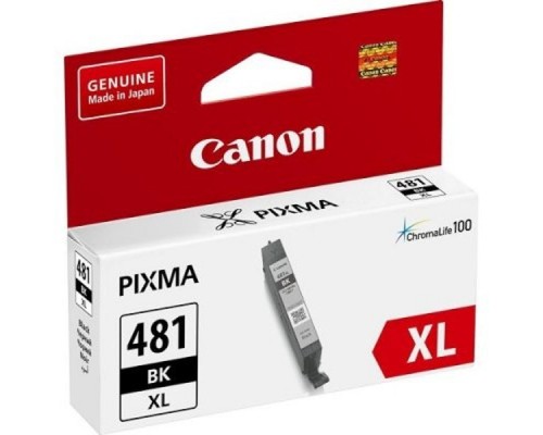 Картридж CANON CLI-481XL BK чёрный, увеличенной емкости