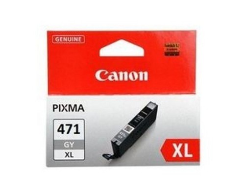 Картридж CANON CLI-471XL GY серый, увеличенной емкости