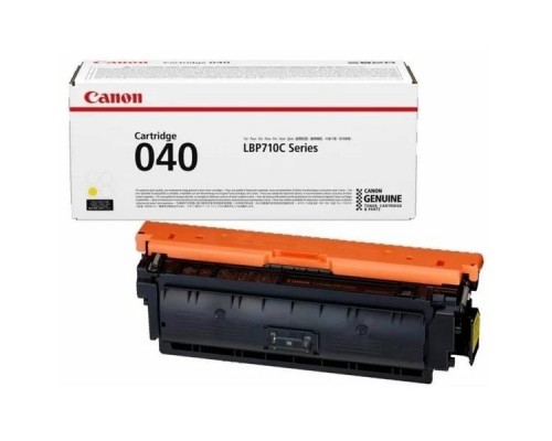 Картридж CANON 040 Y желтый