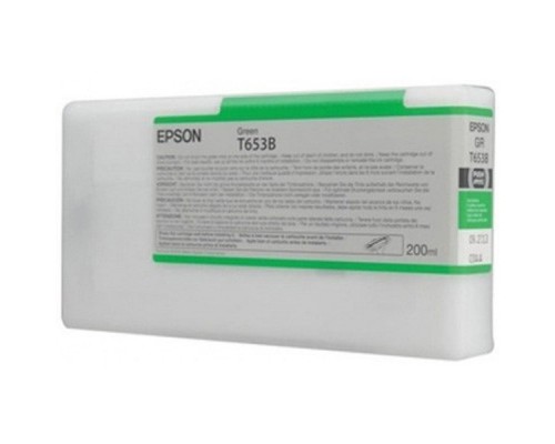 Картридж Epson T653B C13T653B00 Green для EPS Stylus Pro 4900 (оригинал)