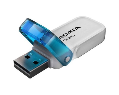 Флеш накопитель 32GB A-DATA UV240, USB 2.0, Белый