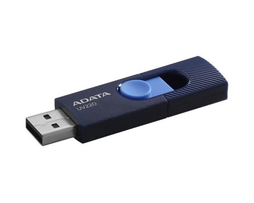 Флеш накопитель 16GB A-DATA UV220, USB 2.0, голубой/синий