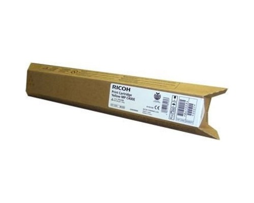 Картридж тип MP C400E (10К) желтый Ricoh Aficio MP C300/C300SR/C400/C400SR