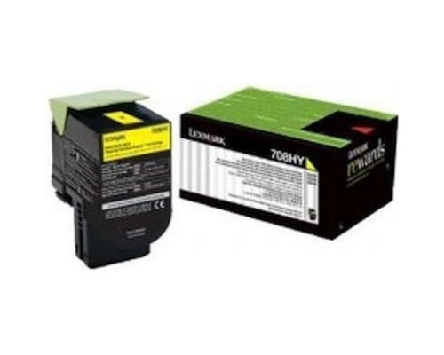 Картридж Lexmark CS310/410/510  3K Желтый Return Program