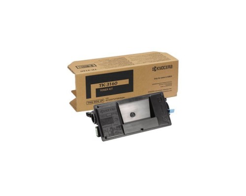 Тонер-картридж для Kyocera P3045/P3050/P3055/P3060 TK-3160 12.5K (С ЧИПОМ) Katun