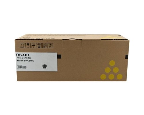 Тонер-картридж Ricoh SPC310E желтый, стандартной емкости. (406351/407639)