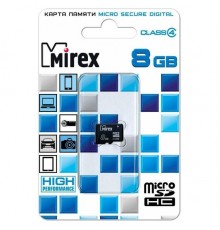 Карта памяти 8GB Mirex 13612-MCROSD08                                                                                                                                                                                                                     